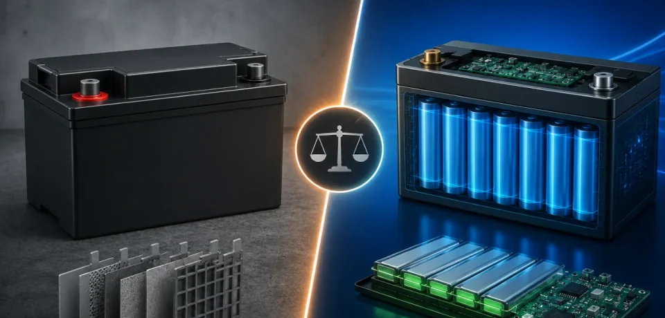 VRLA vs Lithium Batteries