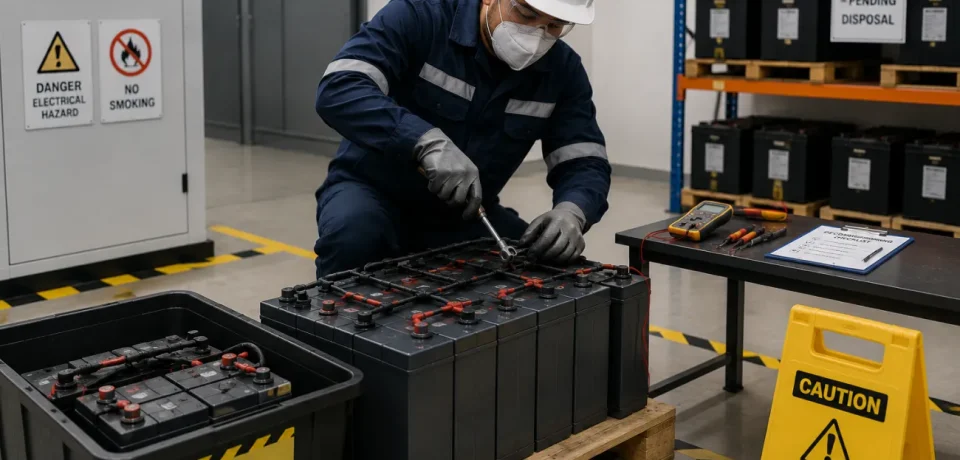 battery decommissioning Qatar